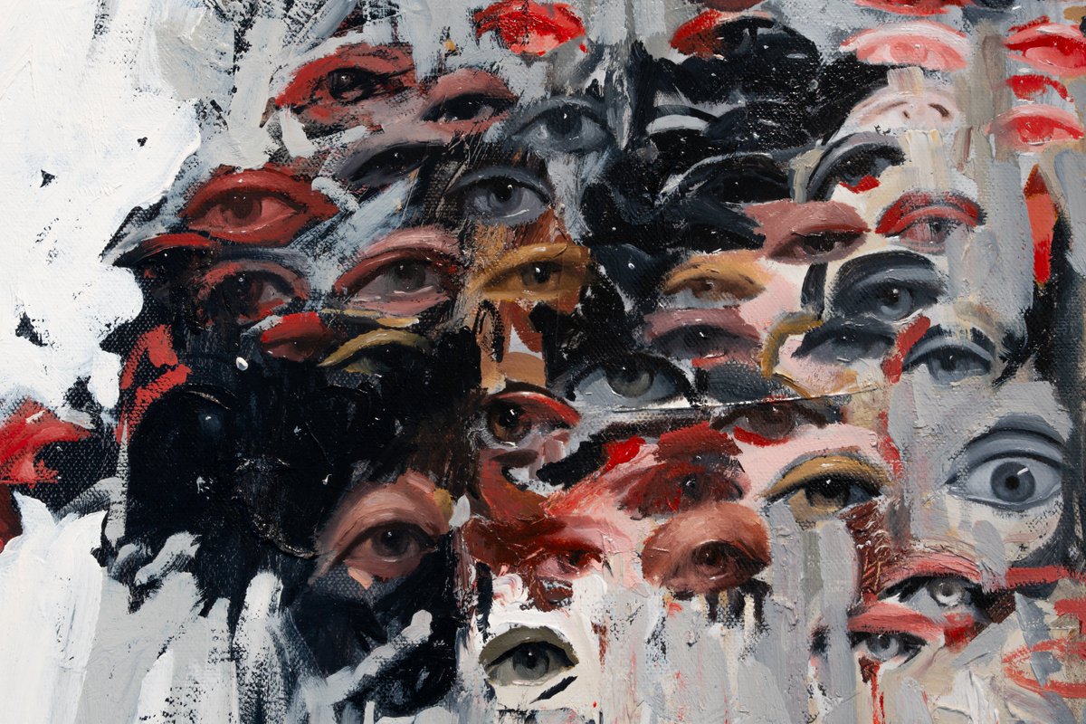 SOLO (@coleccion_solo) on Twitter photo #SOLOIndependencia | 'The Inhabitant' (2018), Emilio Villalba <a href="/Emilio_Art/">Emilio Villalba</a>
"In the most basic sense, I paint portraits," says San Francisco-based artist Emilio Villalba. From twisted figures inspired by the old masters to the 'communities of eyes' which characterise his #SOLOIndependencia | 'The Inhabitant' (2018), Emilio Villalba <a href="/Emilio_Art/">Emilio Villalba</a>
"In the most basic sense, I paint portraits," says San Francisco-based artist Emilio Villalba. From twisted figures inspired by the old masters to the 'communities of eyes' which characterise his