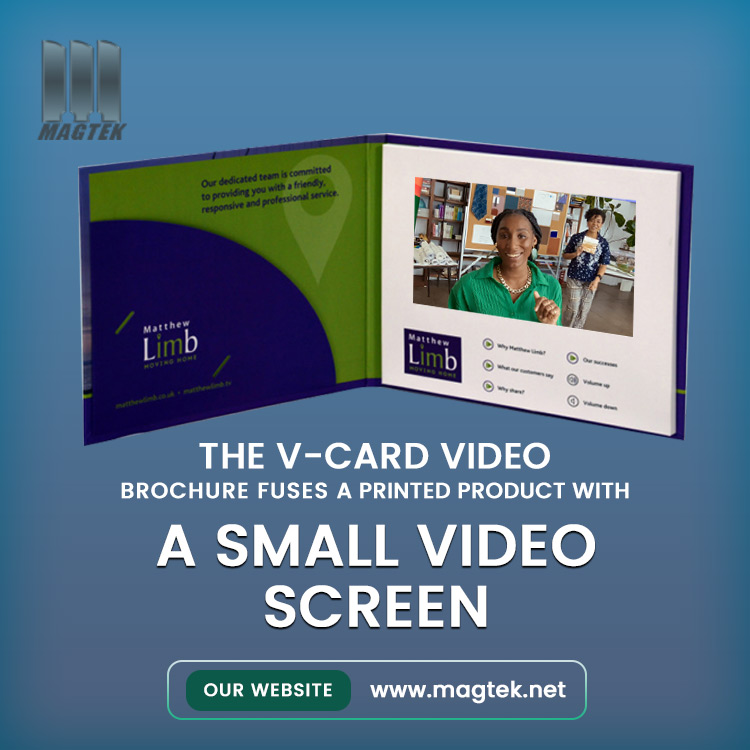 Discover the future of presentations with our innovative v-card video brochure. This compact device transforms your message into a captivating visual experience.  Explore more on our website. magtek.net
