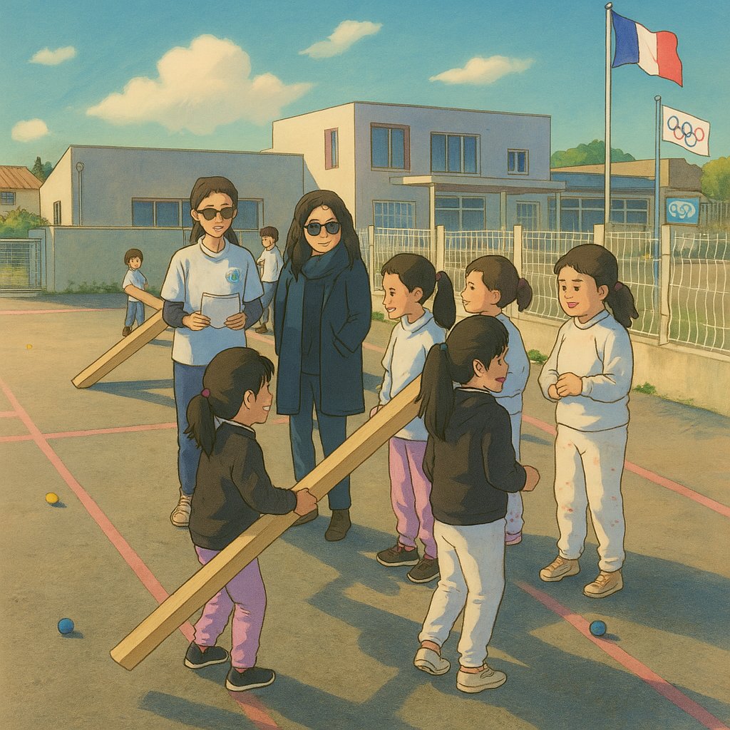 interstate93's tweet photo. Première journée de folie pour la #SOP2025 : boccia, jeu de l’oie olympique, cérémonie d’ouverture, torche reçue… et une rencontre inoubliable avec Pauline Mahieu !
@FranceOlympique @ChristineFil @acmontpellier https://t.co/9JlRrFxwgL