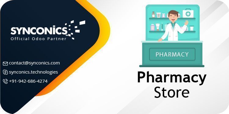 Synconics's tweet image. Manage pharmacy details like drug details, drug routes, vaccinations, Immunization and Medicaments in #odoo with
@Synconics
's Pharmacy Store.
🏷️ Available for:
#odoo13
🔗 Get the App Now: bit.ly/42nqyjB