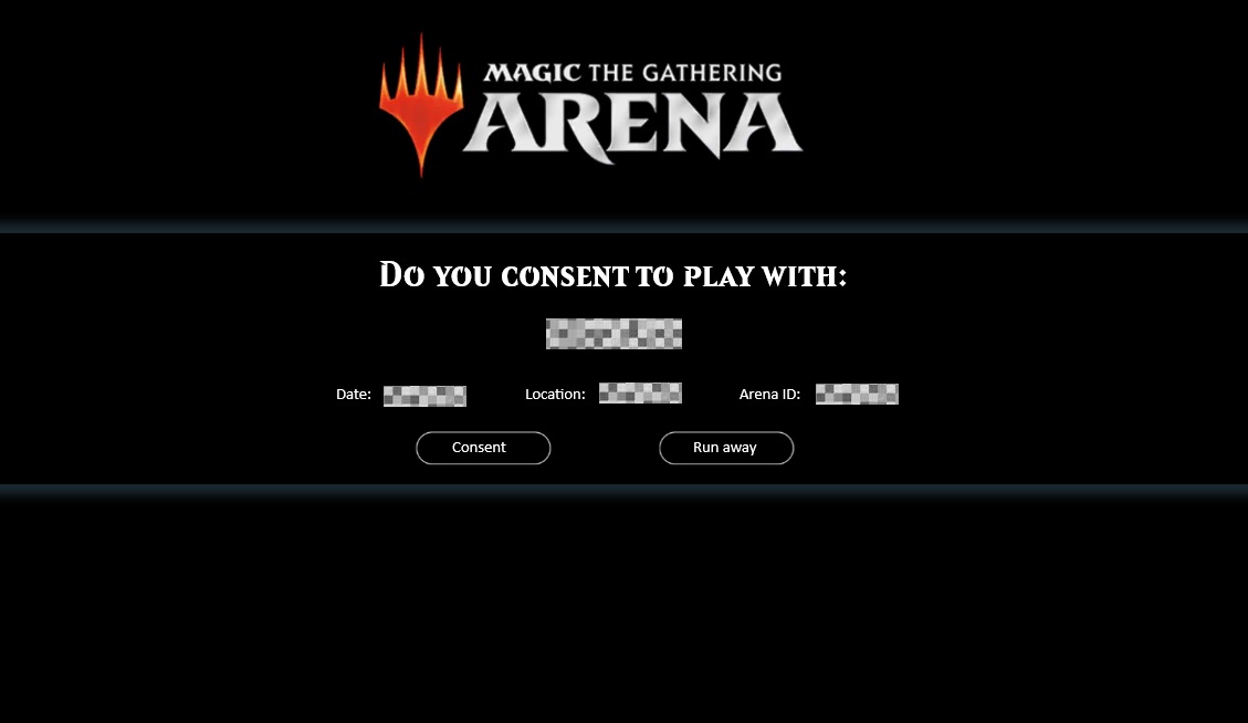 smfcorp's tweet photo. Face au tempérament bouillonnant de la communauté  #mtgcommander qui s'embrase plus vite qu'un barbecue de cartel mexicain, #wotc a décidé de changer de braquet et exige la signature d'un consentement dans MTG Arena avant toute partie.
L'affaire ici : https://t.co/h8zNRDAWIH https://t.co/BqF6Hsnu6g