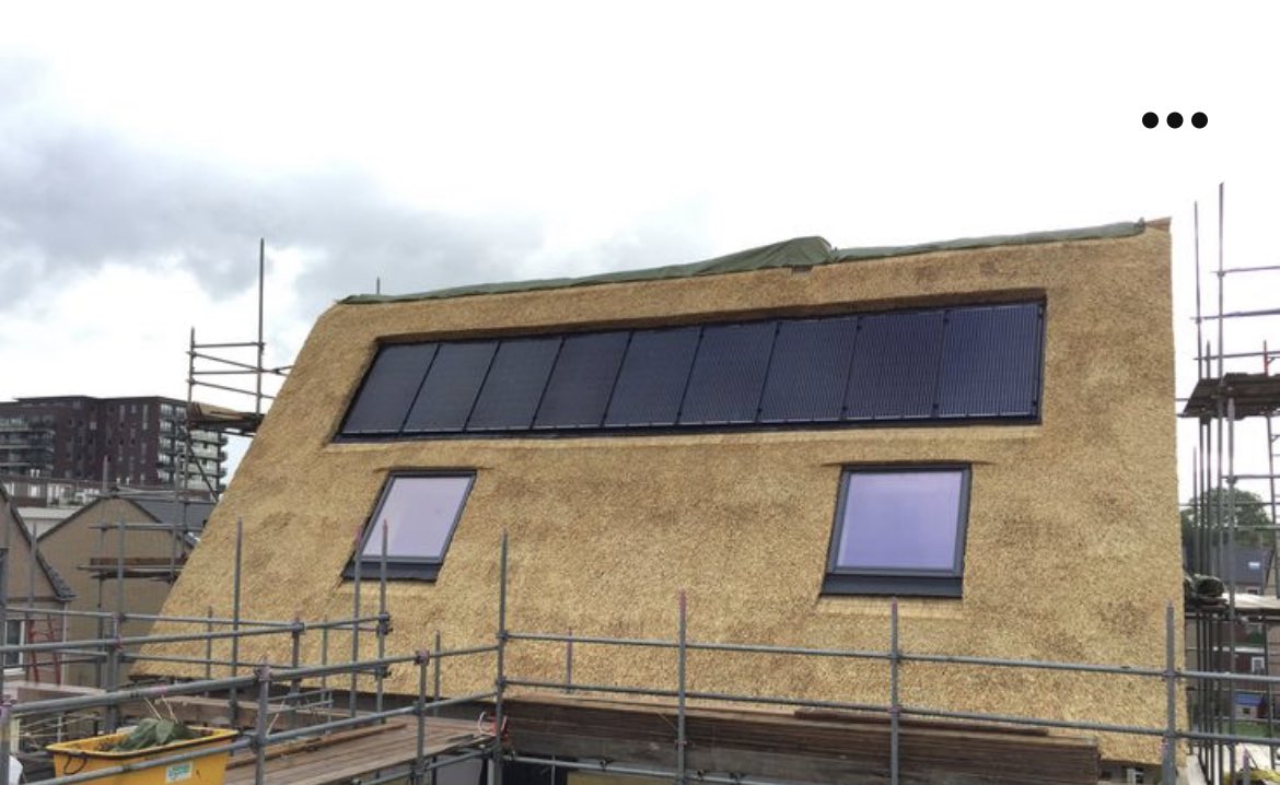 uffvillhall's tweet photo. Uffington village hall has been awarded a government grant to affix solar panels to our roof to help contribute to net zero.
Of course, many will worry that the thatched roof will be aesthetically damaged but we don’t believe it will be unduly affected (photos below of options). https://t.co/FQxg1Uhzgy