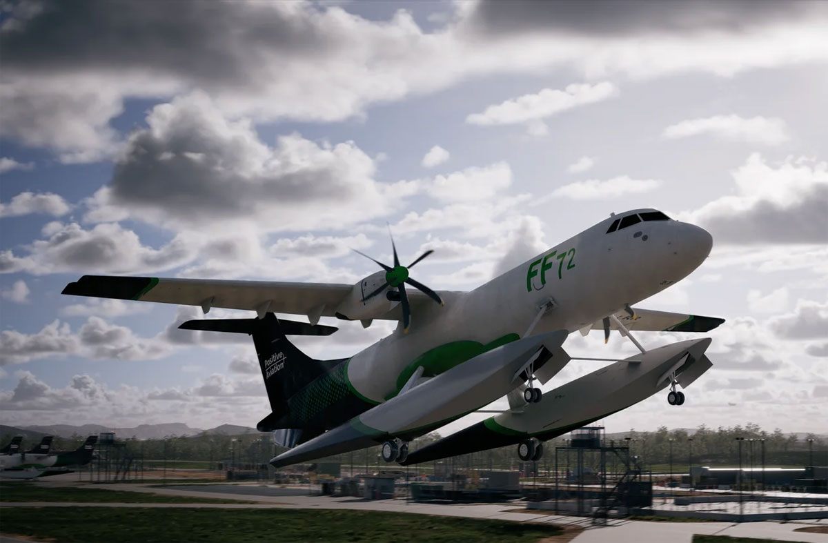 lentopostifi's tweet photo. Uusi sammutuslentokoneratkaisu - kehitteillä kellukkeilla varustettu ATR 72 -potkuriturbiinikone https://t.co/BSkRTOJYl4 #PositiveAviation #FF72 #sammutuslentokone #ATR72 #ilmailu https://t.co/RFLVnMVLFO