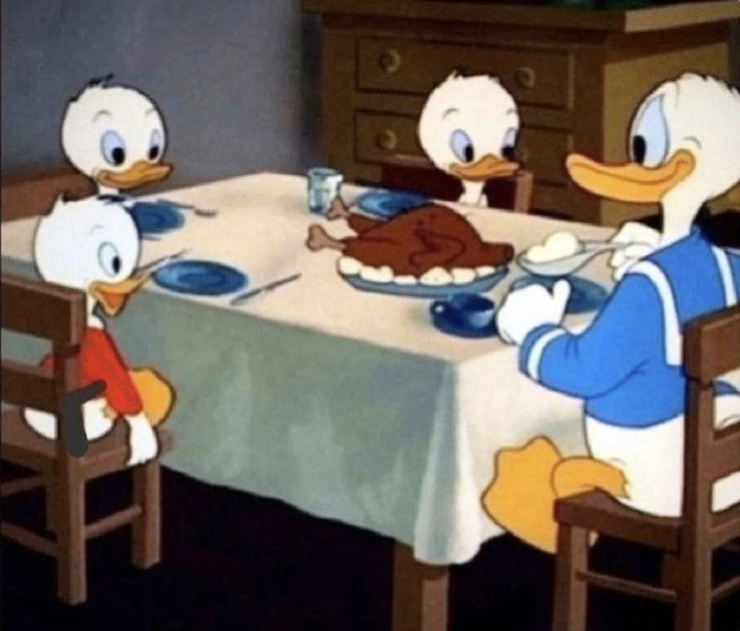 О чем Дональд говорил, они не понимали.