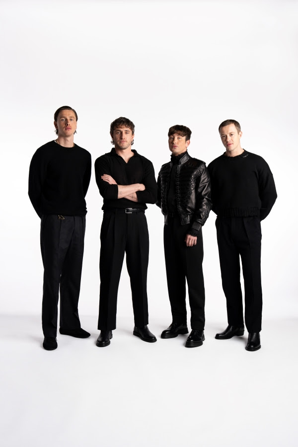 letterboxd's tweet image. The cast of The Beatles – A Four-Film Cinematic Event, directed by Sam Mendes ✨

Harris Dickinson (John Lennon)
Paul Mescal (Paul McCartney)
Barry Keoghan (Ringo Starr)
Joseph Quinn (George Harrison)

In theaters April 2028 via @SonyPictures