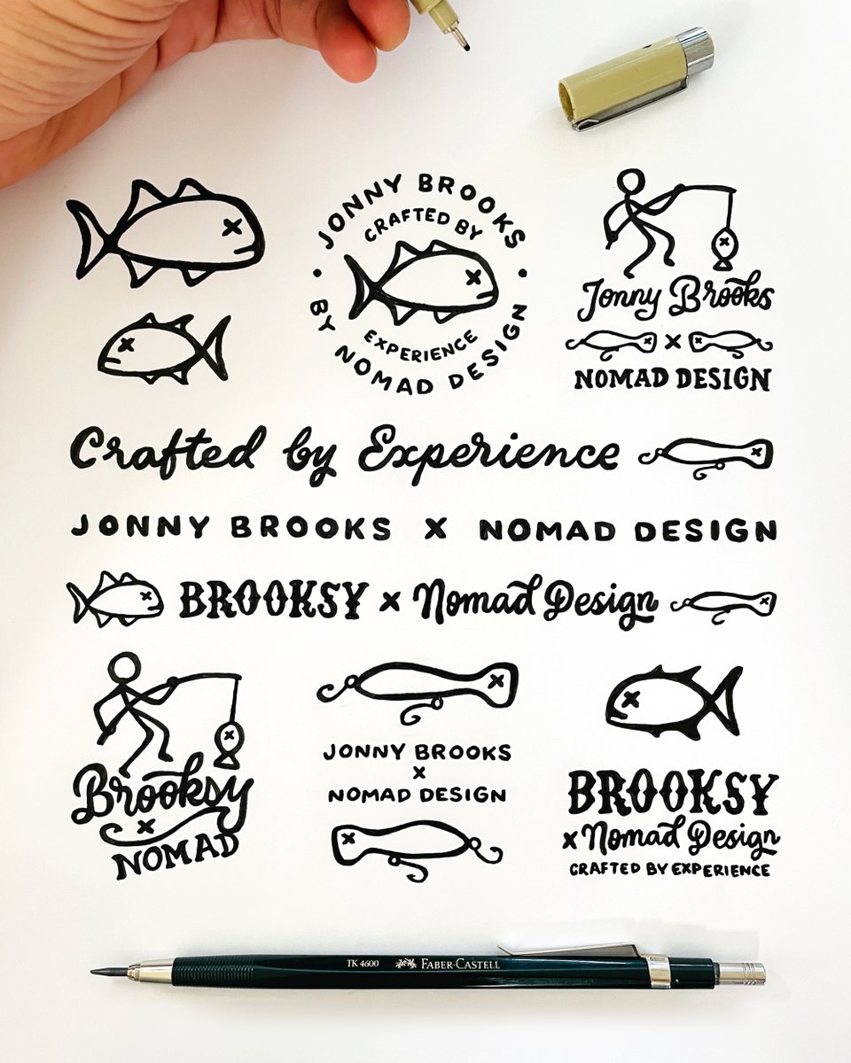 When two passions collide. Fishing + Work