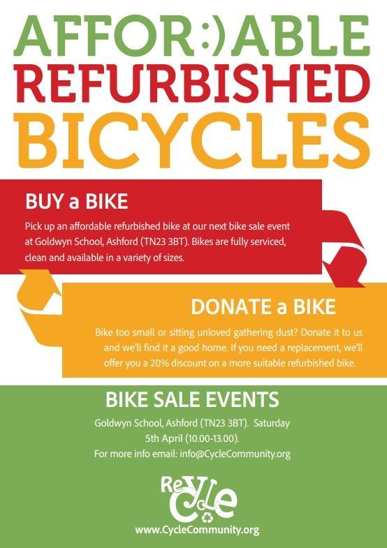 Are you considering buying a bike but worried about the expense? Visit this event and explore refurbished bikes that might be just what you need.