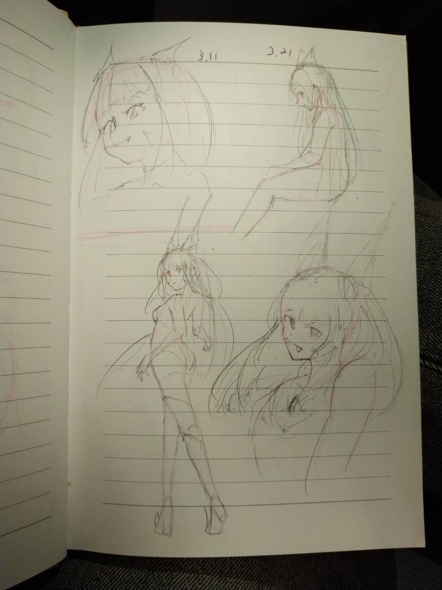 Mechanical pencil 2B on notebook
#Xenonlade