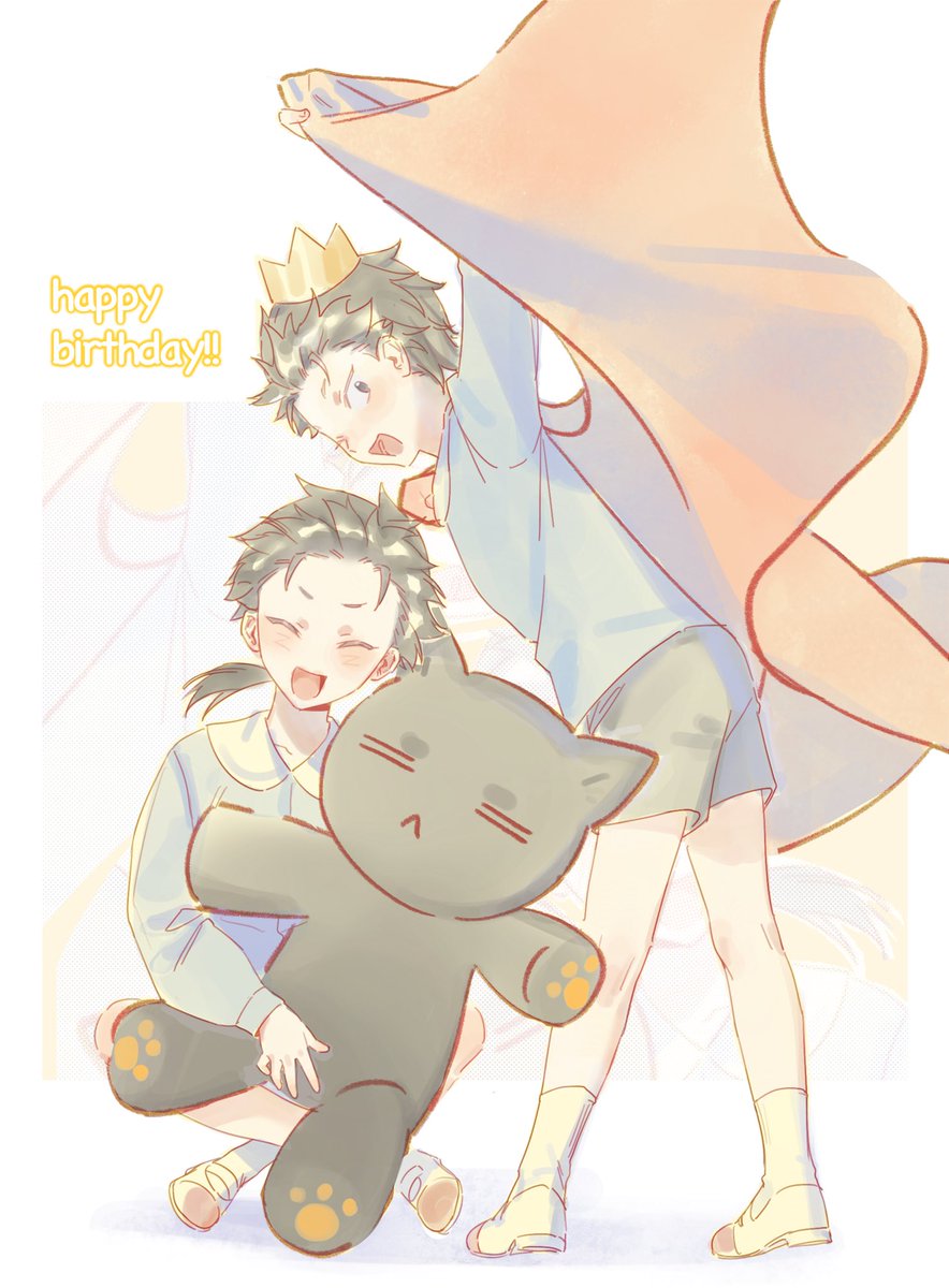 生日快乐🎂×2！
#ナツキ・スバル誕生祭2025
#ナツキ・スバル生誕祭2025