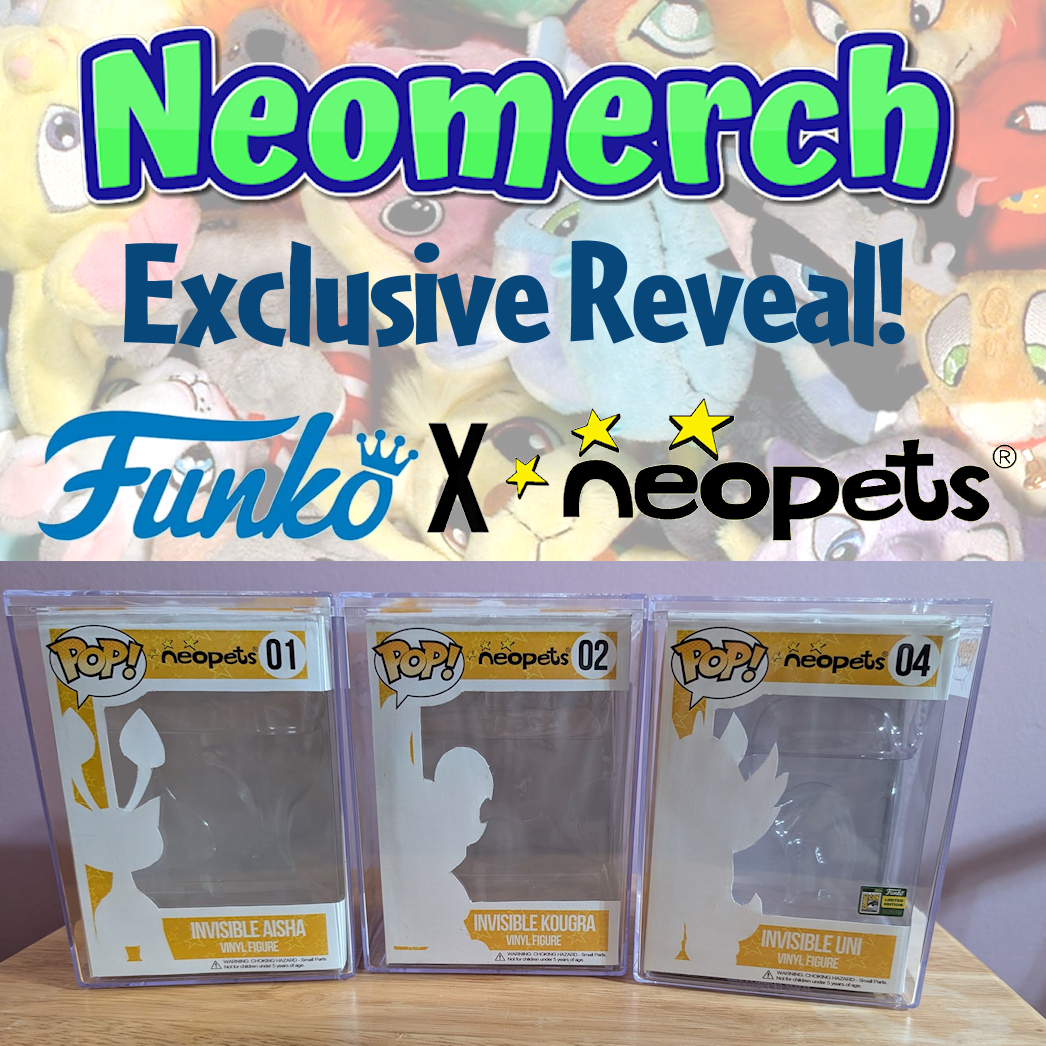 Neomerchdotcom's tweet photo. We are excited to be able to exclusively share prototype photos of the upcoming @Neopets @funko Pop! figures!
The first set features four fan favourite pets in the fan favourite colour, Invisible!
Details and more photos: https://t.co/KU27uIrlSN https://t.co/OjCluef4Yg