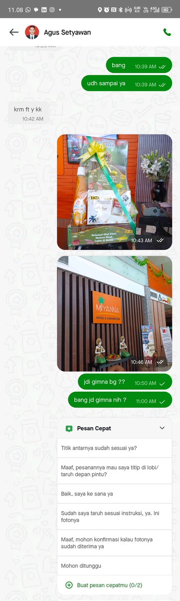 verrybodong's tweet photo. Gimana ya caranya viralin @gojekindonesia 
Ini kelakuan customer nya begini😭😭 200rb melayang.. jahat bener dah..
#gojek #goshop #penipu https://t.co/yT3NTydfdM