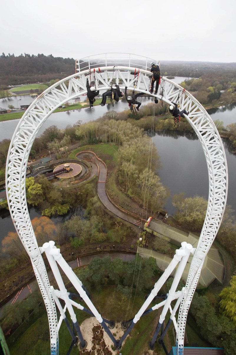 craig_toy's tweet photo. The #Stelfie yesterday I did something I never thought I would do & can now reveal @THORPEPARK are going to offer a unique VIP track walk, #TheClimbLikeNoOther😱
Believe me this one isn’t for the faint hearted!
Incredible views are had from the top hat of Stealth!🤩
#mrtoy🫶 https://t.co/pPfB3HKORE