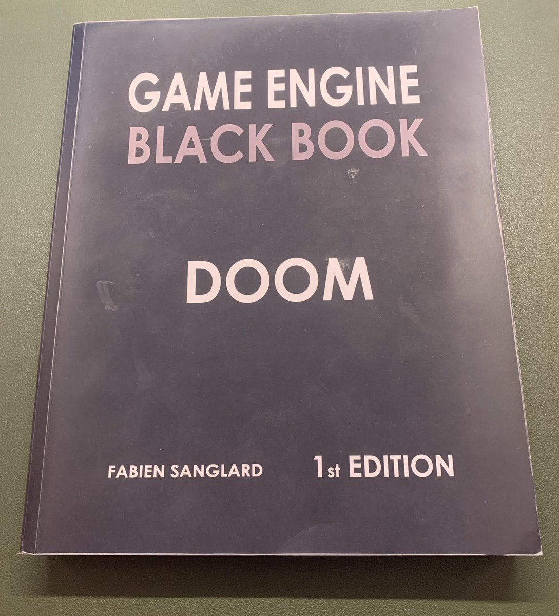 Mattias Gustavsson 💖 (@mattias_g) on Twitter photo If you want to learn more about how DOOM works, how the code and engine is structured, and just in general want a really good read, I really recommend Game Engine Black Book: DOOM by
<a href="/fabynou/">Fabien Sanglard</a>
, available here: fabiensanglard.net/three_books_up…
It is really great, as is his other books If you want to learn more about how DOOM works, how the code and engine is structured, and just in general want a really good read, I really recommend Game Engine Black Book: DOOM by
<a href="/fabynou/">Fabien Sanglard</a>
, available here: fabiensanglard.net/three_books_up…
It is really great, as is his other books