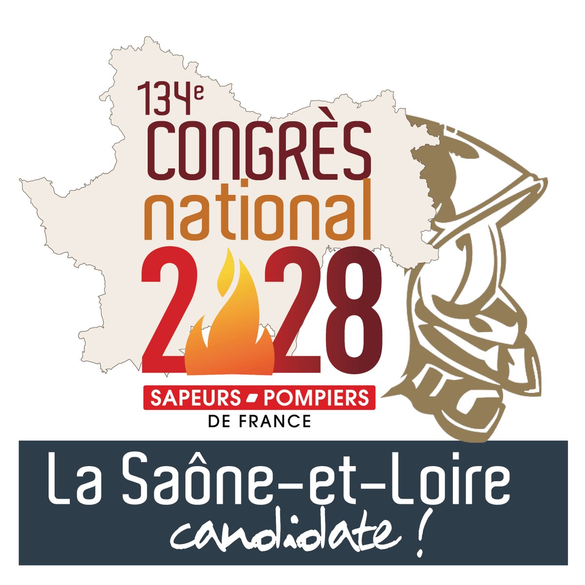 Sapeurs-pompiers de Saône-et-Loire (@sdis71) on Twitter photo #CNSPF2028📣Après 1996 et 2024, la <a href="/saoneetloire/">Saône-et-Loire</a> de nouveau candidate pour accueillir en 2028 le 134e congrès national des sapeurs-pompiers <a href="/PompiersFR/">Pompiers de France</a>.
🤝Une candidature portée par <a href="/SDIS71/">Sapeurs-pompiers de Saône-et-Loire</a> <a href="/UDSP71/">UDSP71</a>, à soutenir dès à présent ici :
➡️forms.gle/mkugSiWw4Tqhsi… #CNSPF2028📣Après 1996 et 2024, la <a href="/saoneetloire/">Saône-et-Loire</a> de nouveau candidate pour accueillir en 2028 le 134e congrès national des sapeurs-pompiers <a href="/PompiersFR/">Pompiers de France</a>.
🤝Une candidature portée par <a href="/SDIS71/">Sapeurs-pompiers de Saône-et-Loire</a> <a href="/UDSP71/">UDSP71</a>, à soutenir dès à présent ici :
➡️forms.gle/mkugSiWw4Tqhsi…