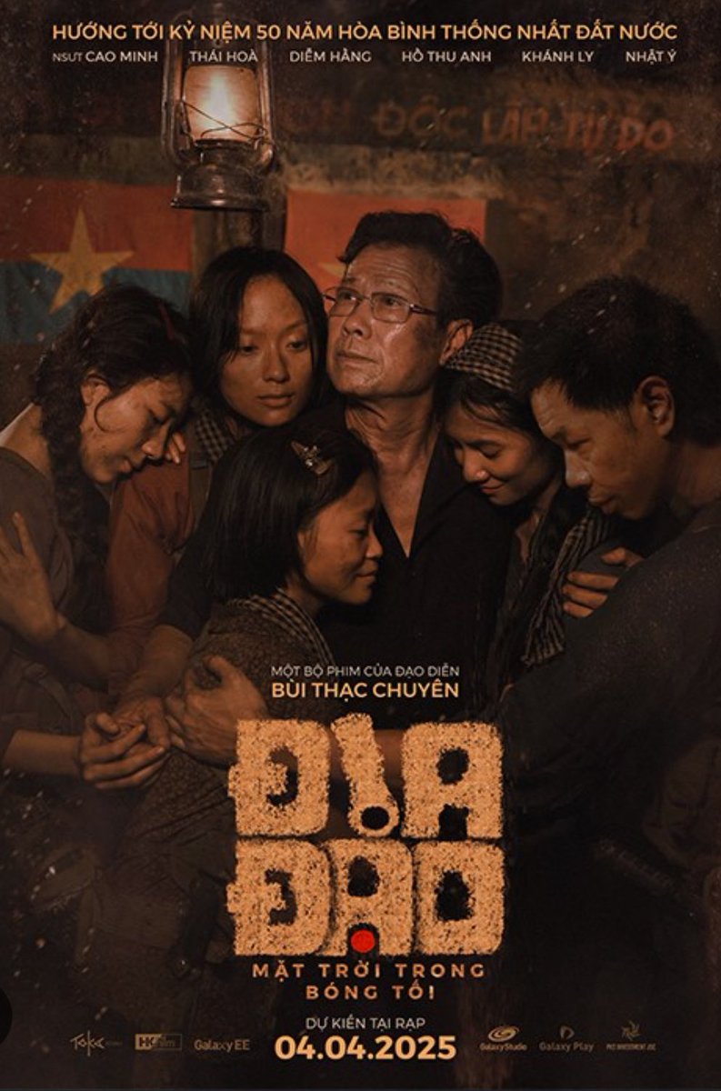 This month marks the historic 50th anniversary of the end of the Vietnam War. A movie on the Cu Chi Tunneling Warfare, “Địa Đạo” (2025), is hitting the cinemas soon and expected to gain record-high viewer figures amid nationalist fanfare for revolutionary movies since 2024.