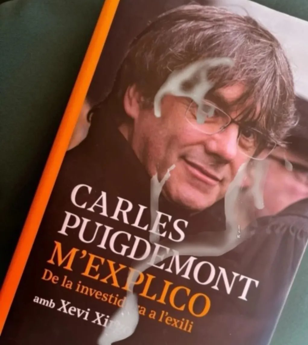 Caza_gitanos's tweet photo. toma puigdemont https://t.co/zjOroKsX8m