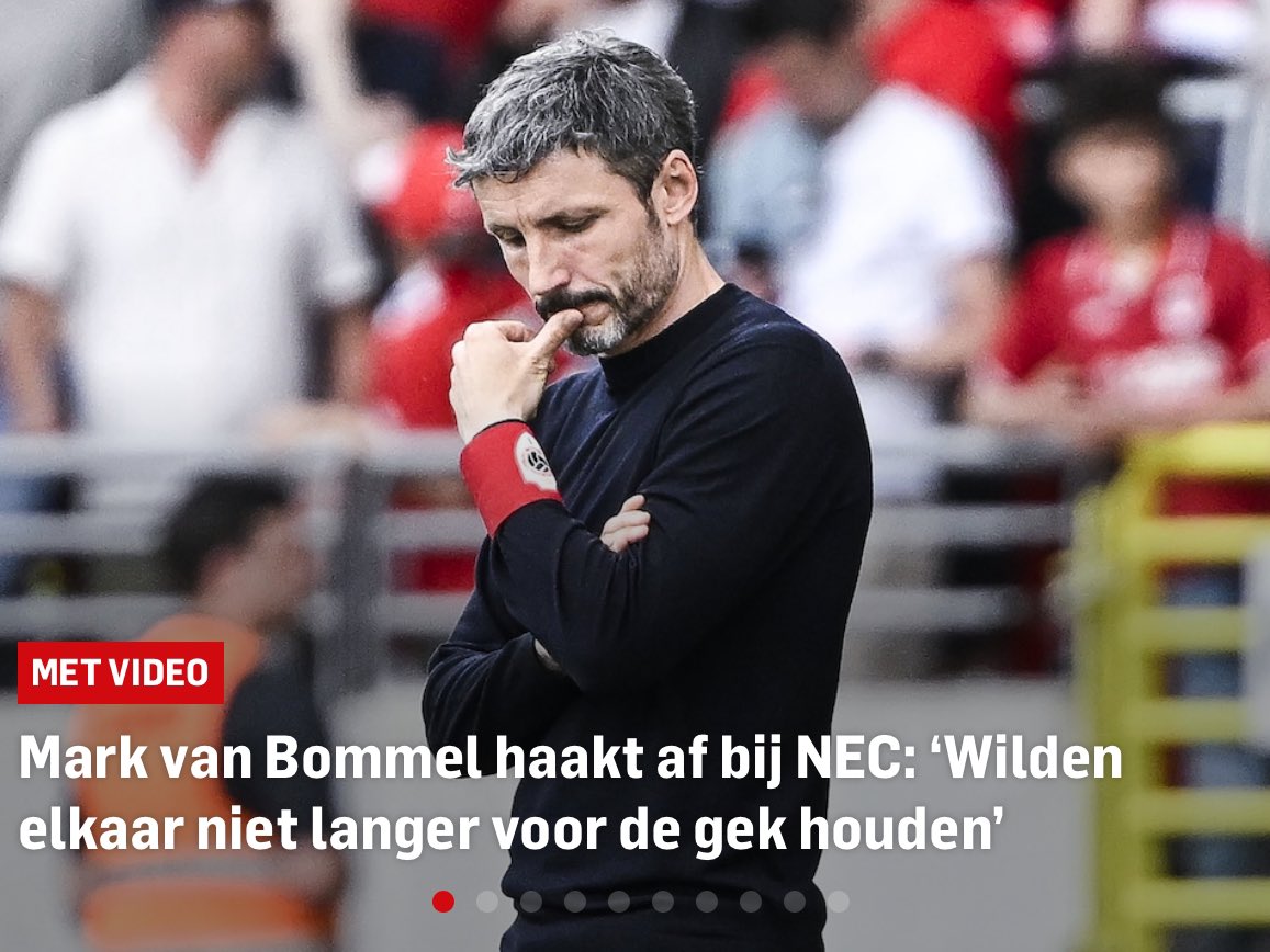 met_f's tweet photo. Dus wie heeft elkaar voor de gek gehouden? Van #bommel . 🔴🟢⚫️ #NEC https://t.co/ws6FdWubVE