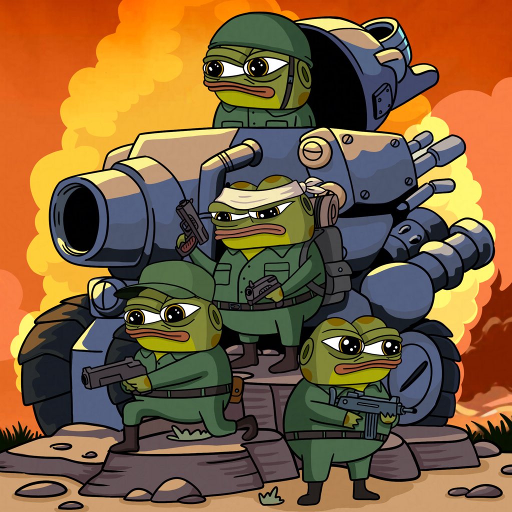 hoppycoinERC20's tweet photo. At the forefront of attack. $HOPPY https://t.co/geSCxn3thX