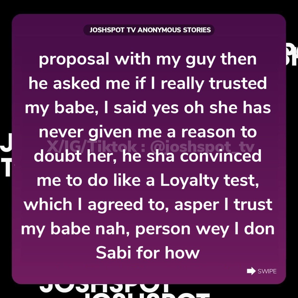 Joshspot Tv tweet media