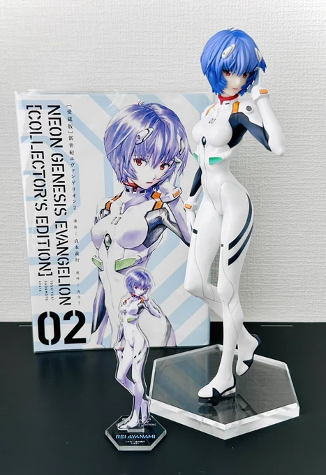ようやく届きました〜待ってたよ綾波〜^ ^#エヴァ 