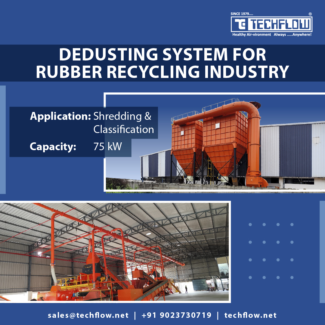 techflownet's tweet image. 𝐓𝐄𝐂𝐇𝐅𝐋𝐎𝐖 𝐬𝐮𝐜𝐜𝐞𝐬𝐬𝐟𝐮𝐥𝐥𝐲 𝐜𝐨𝐦𝐦𝐢𝐬𝐬𝐢𝐨𝐧𝐬 𝐚 𝐃𝐞𝐝𝐮𝐬𝐭𝐢𝐧𝐠 𝐒𝐲𝐬𝐭𝐞𝐦 𝐟𝐨𝐫 𝐭𝐡𝐞 𝐑𝐮𝐛𝐛𝐞𝐫 𝐑𝐞𝐜𝐲𝐜𝐥𝐢𝐧𝐠 𝐈𝐧𝐝𝐮𝐬𝐭𝐫𝐲!

#Techflow #DedustingSystem #RubberRecycling #AirPollutionControl #IndustrialFiltration #CleanAir