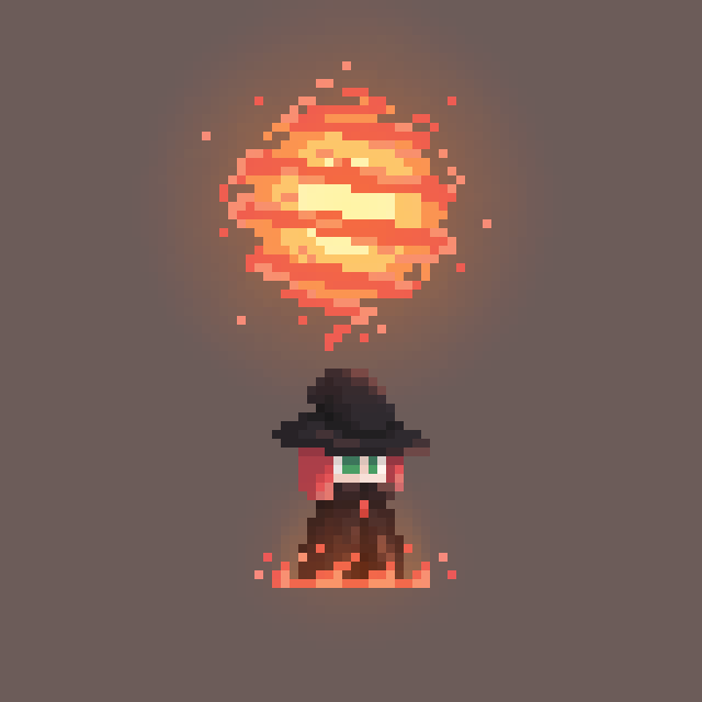 fallshad22's tweet photo. Fire Wizard
#aseprite #pixelart #wizard https://t.co/Wcw2bSxolR