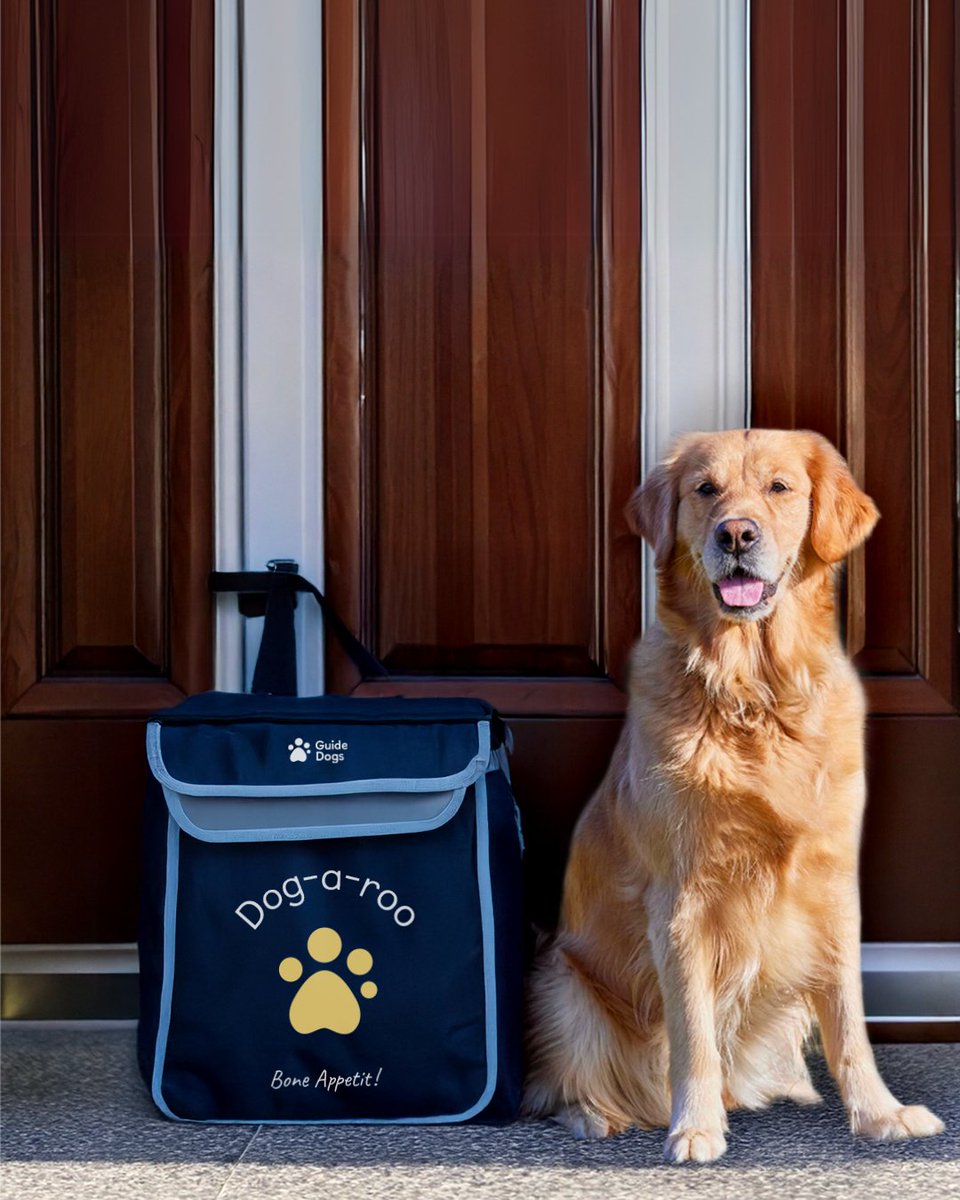 Introducing our newest service - Dog-a-roo! 🚪

First humans, then robots, now dogs! Our route trained experts are branching into a new territory. Food delivery paw to door service.

Watch out <a href="/Deliveroo/">Deliveroo</a>,  <a href="/UberEats/">Uber Eats</a>  &amp; <a href="/JustEatUK/">Just Eat UK</a>  ...

[VD: see alt text]

1/2