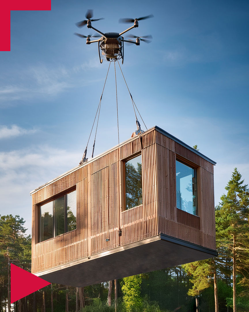 Cougnaud prend son envol ! 🛸📦

💡 Innovation : Dès le 1er avril, les modules Cougnaud se déplaceront par drone autonome ! 

➕ Un concept innovant alliant rapidité, flexibilité et respect de l'environnement.

#Innovation #ModulaireEnVol #1erAvril #ToujoursPlusHaut