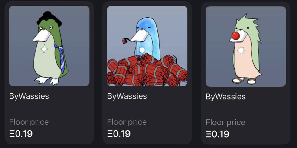 I’m hosting a stream tmr with <a href="/loomdart/">loomdart - Holy War Arc</a> to talk all things <a href="/bywassies/">ByWassies</a> !

To celebrate, I’m giving away some ByWassie NFTs 🎁

- How to enter:
  1. RT this
  2. Tag frens or tell me why you want one
  3. Winner will be announced during the stream

- Streaming:
  Wed (Apr 2) · 9AM