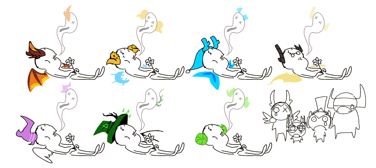 All SFOTH deities dead, sad story. Rest of sfoth family left cold sad and alone in the rain.