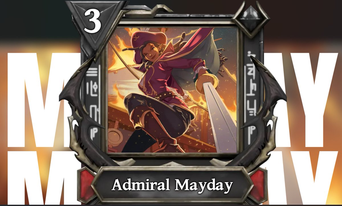 ⚡️Mythic Variant of <a href="/GodsUnchained/">Gods Unchained</a> 🔥

🗡️Admiral MAYDAY💎

Welcome home!!🎁🙂👊