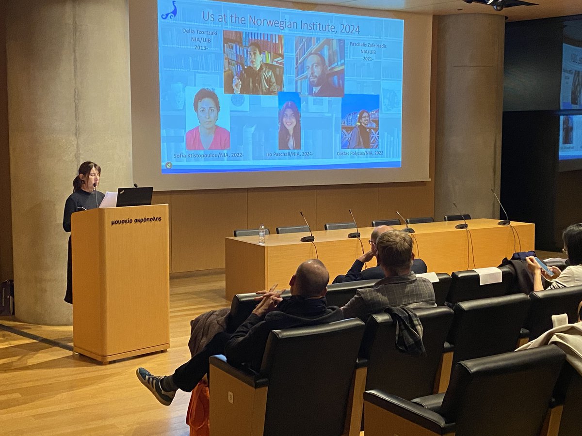 Norwegian Institute at Athens tweet media