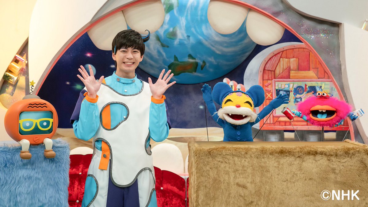 NHK Eテレ「ニャンちゅう！宇宙！放送チュー！」初のお兄さんを務め