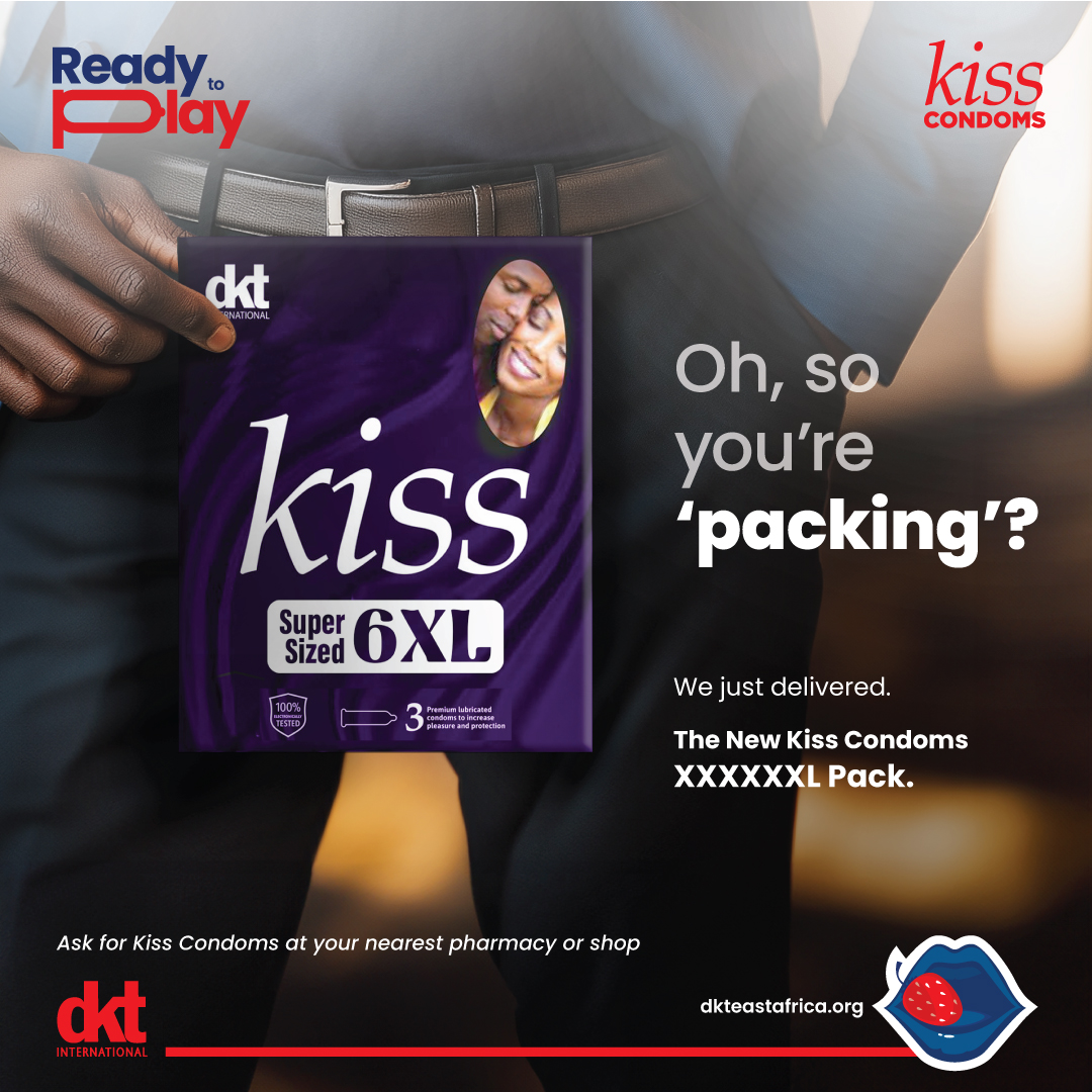 Kiss Condoms Uganda tweet media