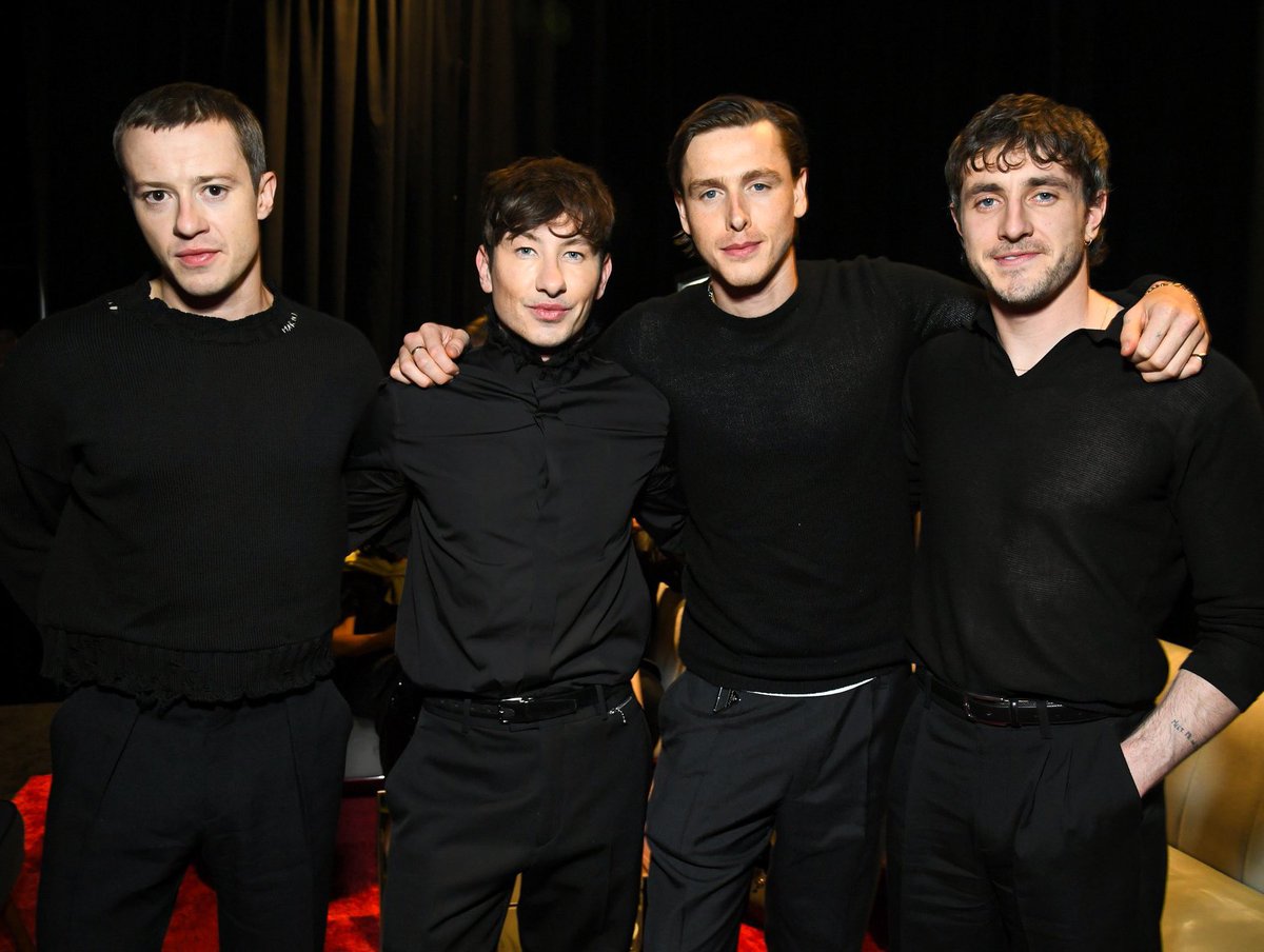 The Beatles movies will release in theaters April 2028

Paul Mescal is Paul McCartney
Harris Dickinson is John Lennon
Joseph Quinn is George Harrison
Barry Keoghan is Ringo Starr

More details here: tinyurl.com/4ykva938