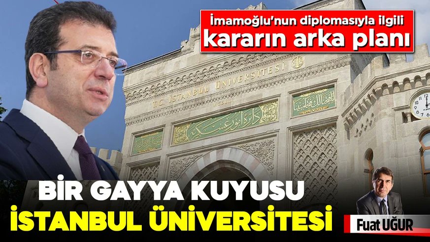 FUATUGUR's tweet photo. İmamoğlu’nun diplomasıyla ilgili kararın arka planı! 
BİR GAYYA KUYUSU; İSTANBUL ÜNİVERSİTESİ
👇👇👇
15 Temmuz 2016 FETÖ’cü darbe girişiminden sonra 160 Fetullahçı ile birlikte atılan ve sonra AK Parti içindeki çevresini kullanarak bir başka KHK ile okula iadesini sağlayan Prof. Dr. Nurkan Yağız’ın üniversiteyi nasıl ele geçirdiğini, kendisi Cerrahpaşa’da kaldığından gelemeyince adamı; Cemil Kaya’yı Osman Bülent Zülfikar’ın yanına gönderdiğini, neler yaptıklarını vs. hepsini anlatacağım.
Cemil Kaya Ekrem İmamoğlu’nun avukatı ve eski Hukuk Fakültesi Dekanı Adem Sözüer döneminde, teamüle aykırı olarak Konya Selçuk Üniversitesi’nden getirilen bir öğretim üyesi.
Nasıl yapıldı bu? Hangi network kullanıldı?
Tüm bu süreçleri ayrıntılarıyla anlatıyorum.
"Macera" şöyle başlıyor:
İstanbul Üniversitesi hukuk fakültesi idare hukuku anabilim dalına bir adet doçent almak üzere 1 Temmuz 2009 tarihli Hürriyet gazetesinde ilana çıkılıyor.
İlanda belirtilen Doçent kadrosuna, üniversitenin kendi öğretim üyesi Doç. Dr. Kahraman Berk, Konya Selçuk Üniversitesinden Doç. Dr. Cemil Kaya ve Kocaeli üniversitesinden Doç. Dr. N. İlker Çolak başvuruyor.
Ve devam ediyor...
Oluşturulan jürilerin tuhaflığı, mahkemelerin acayip kararları, bilirkişi raporlarının ve yapılan itirazların dikkate alınmaması... Önce Doçentlik kadrosuna geçirilen ve sonra da profesör yapılan bir isim Cemil Kaya...
Öyle ilginç ilişkiler ağı var ki burada, insan hayrete düşüyor.
Prof. Dr. Nurkan Yağız’ın döneminde makam şoförü olan ve tüm mahremine hakim olan manevi oğlu Muharrem Bıdak'ın, Rektör Bülent Zülfikar göreve atandığı gün itibariyle Rektör Şoförü ve tüm İstanbul Üniversitesi Garaj Hizmetleri Müdürü olarak atanması gibi.
Bir isim daha var:
Rektör yardımcı olan Prof. Dr. Cemil Kaya’nın asistanı ve manevi evladı olarak bilinen ve dönemin Hukuk Fakültesi Dekanı Adem Sözüer tarafından getirilen bir başka isim daha var; Seyit Rasim Doru. Şiir yazmaya ve paylaşmaya çok meraklı bir isim!
Son Ekrem İmamoğlu diploma iptali kararında Cemil Kaya ve Rasim Doru'nun kurnazlıkları var. 
Maestro tabii ki Ekrem İmamoğlu'nun avukatı Adem Sözüer. 
👇👇👇
https://t.co/U3kjVFgBNv
⬆️⬆️⬆️