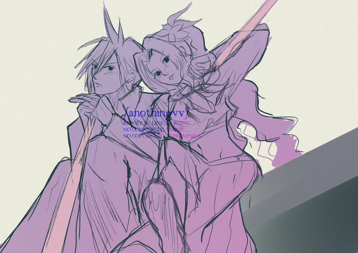 anothingvv's tweet photo. 1 hr rough #rkgk #wip #wipforever #clerith  #クラエア https://t.co/iYOQ8vZ2Y1