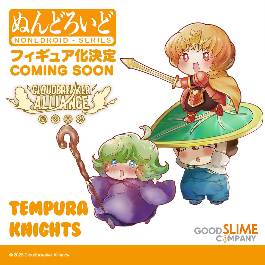 🗓️ Nonedroid Alert🗓️
／
『#Cloudbreaker』
#Tempura Knights
＼
We have a new Cloudbreaker Alliance merch!
📣On sale April 1st!🙌🏻
#CBA #cloudbreaker #trpg #ttrpg
