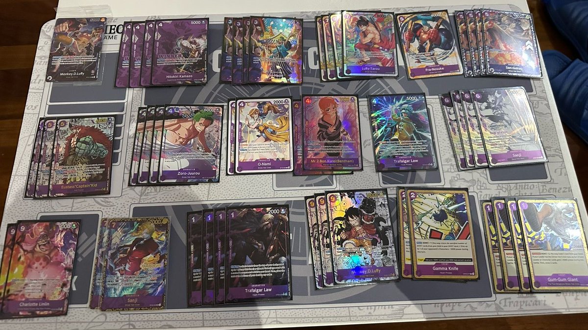 Regional México City 
Excelente resultado para no haber jugado el deck 

Top 8 

R 1:Shanks ✅️
R 2:Doffy 2✅️
R 3:Ussop 3✅️
R 4:Teach 4✅️
R 5:Belo betty 5✅️
R 6:Teach 6 ✅️
R 7:Lucci 7 ✅️
R 8:Enel 8 ✅️
R 9:Doffy 9 ❌️ 

Top 16 

Ussop ✅️

Top 8 

Doffy B ❌️