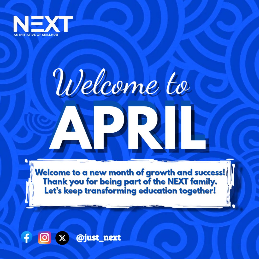 JustNext001's tweet photo. Happy New Month!  Welcome to April a month of growth and new opportunities! As schools wrap up exams, make grading seamless with NEXT’s Report Card Module! Simplify assessments, generate reports effortlessly, and keep parents informed.

Let’s transform education together! https://t.co/MxjCYYc7d0