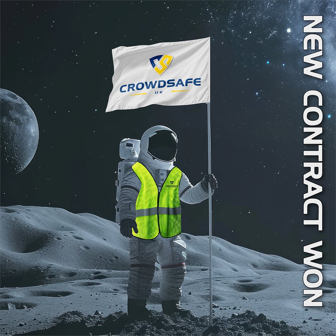 We’re over the moon to announce that CrowdSafe UK has been awarded the contract to provide security services for the Moon! 🌙✨

A giant leap for security… one small step at a time!

#CrowdSafeUK #MoonSecurity #SpaceSafety #NextFrontier #SecurityInnovation 🚀