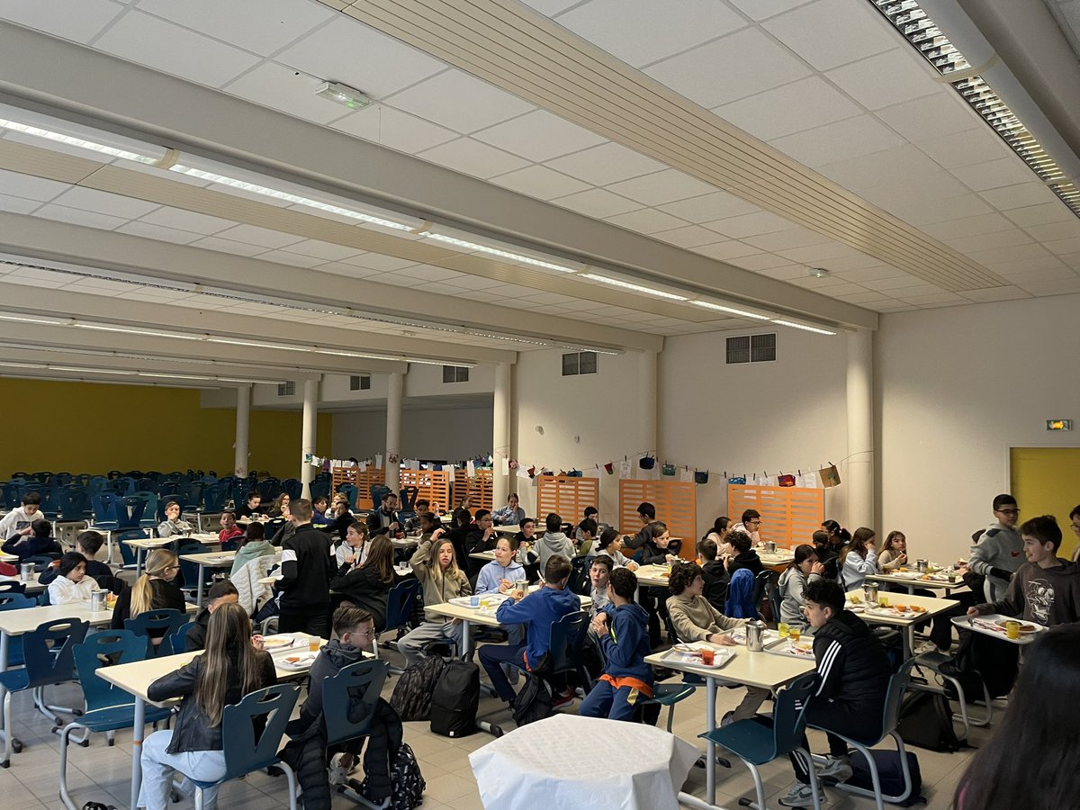 Petit déjeuner anglais pour tous les 6èmes tout au long de la semaine