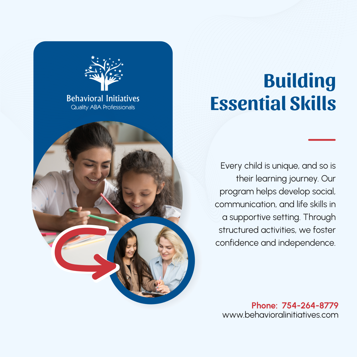 BehavioralIFL's tweet photo. At Behavioral Initiatives, we create a safe and nurturing space for children to build confidence and independence through structured learning. Our goal is to help them thrive in everyday situations.

#PembrokePinesFL #BehaviorTherapy #ChildDevelopment https://t.co/bGQ1Lc05O6