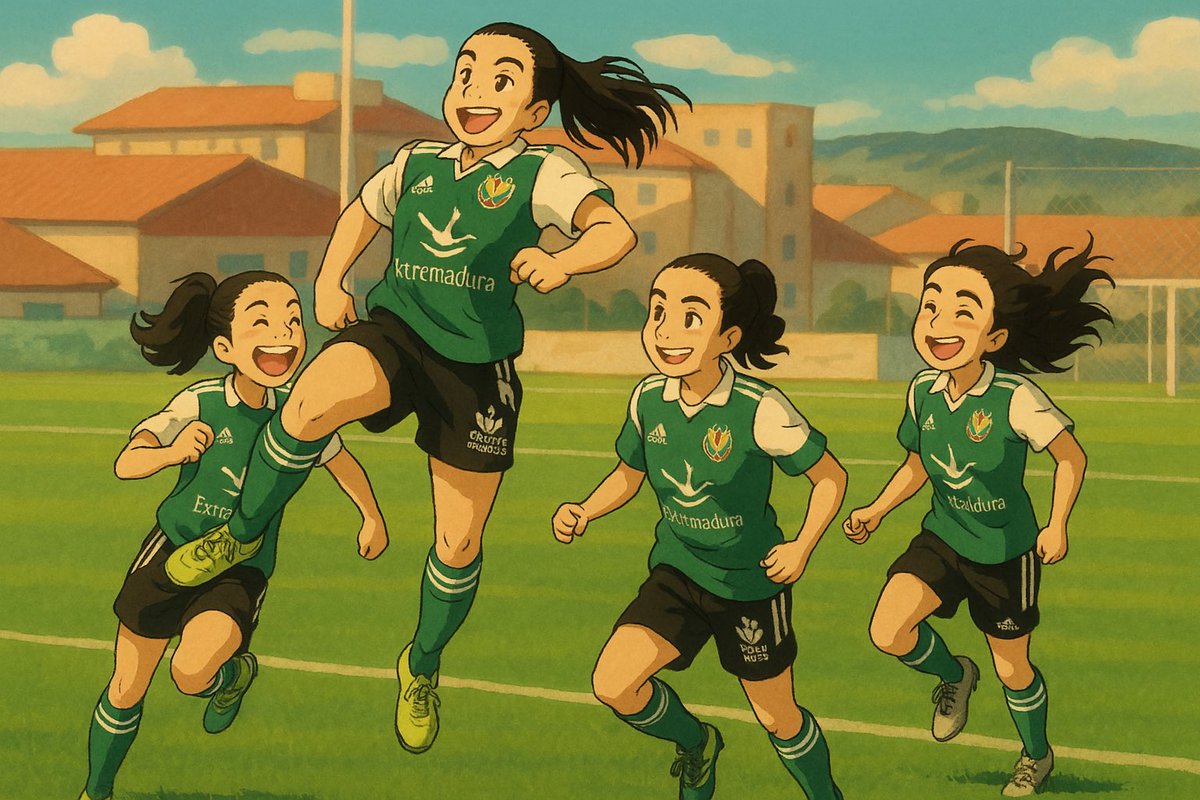 💚🎨Prometo que este momento es de esta temporada. Aunque pareció, no fue una película de anime.

🏆 #CacereñoFemAthleticClub