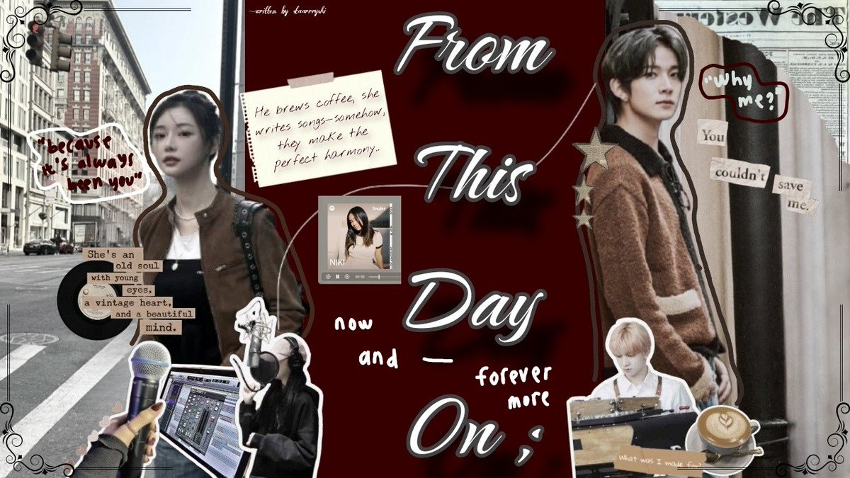 ℱ𝘳𝘰𝘮 𝘵𝘩𝘪𝘴 𝘥𝘢𝘺 𝘰𝘯 ;

lee heeseung au
; written by staarrryshi