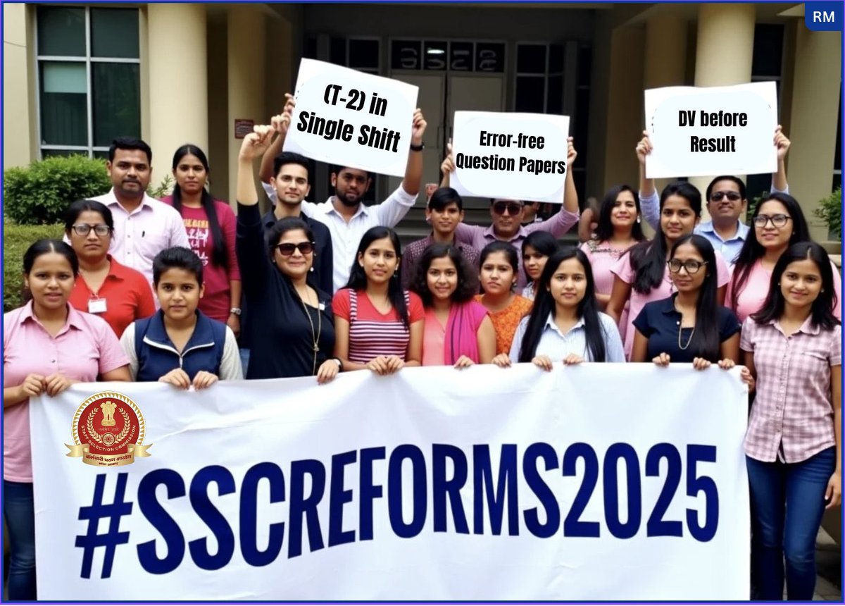BalaramGurjar12's tweet image. #SSC_जवाब_दो
#SSCRReforms2025 
#SSC_RELEASE_CGL2024_FINALANSKEY 
#ssc_सुधार_करो