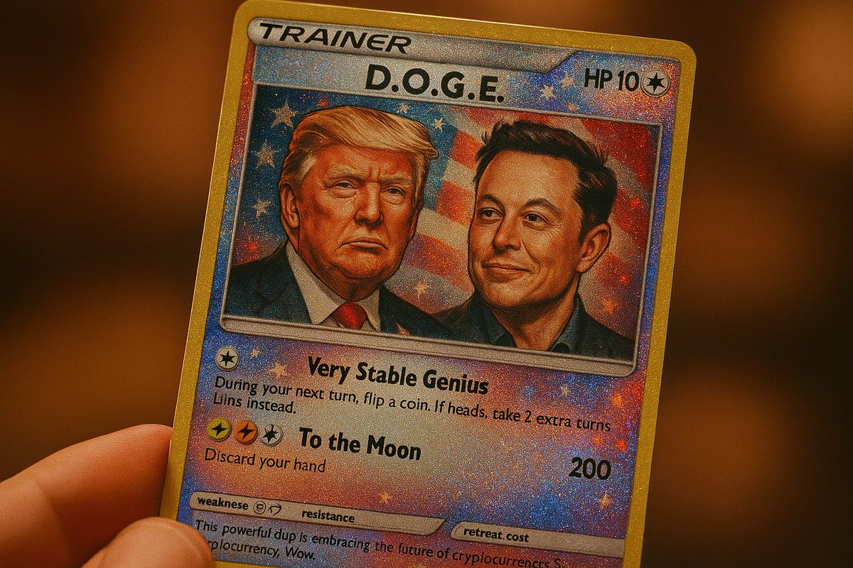 MaxKbec's tweet image. New America trading card are 🔥 #sora #ElonMusk #DOGE #DonaldTrump