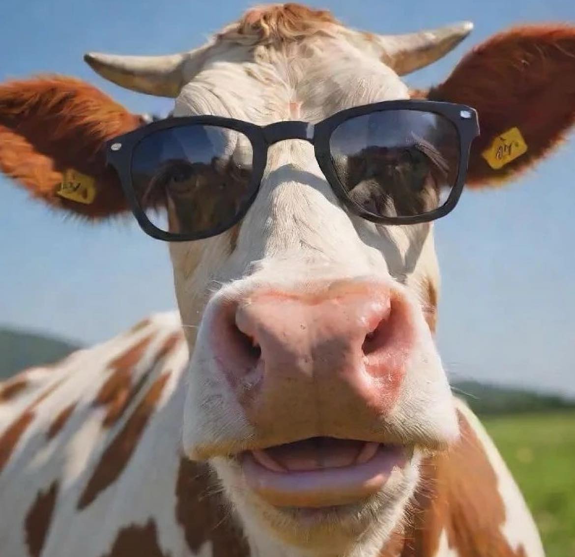 Voilà les beaux jours ! On ressort les lunettes de soleil ! 😂

#JaimeLesPaysans #Agriculteur #Agriculture #Agricultrice #FrAgTw #Paysans #Ruralité #Campagne