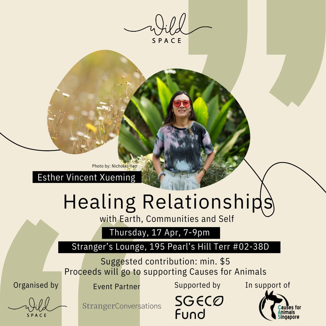 Join me if you can as we converse about #earth, #communities and #self

Proceeds will go to a local charity supporting shelter dogs 🐕 

Hope to see you there!