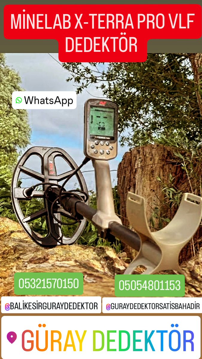DedektorGuray's tweet image. 🔋MİNELAB X-TERRA PRO DEDEKTÖR  #proswitch 

#GÜRAYDEDEKTÖR güvencesi ile sizlerle 
👉22500₺ 
💥takas olabilir 
🌐WEB MAĞAZAMIZ 
guraydedektor.com

✅Güray dedektör GÜRAY
BALIKESİR 
📞 05321570150
 #minelab #xterrapro #metaldedektör #x #takip #izle
